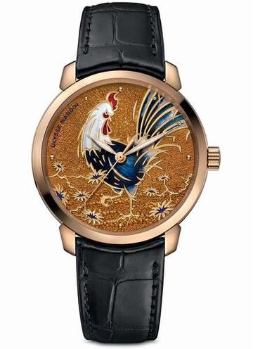 Review Ulysse Nardin 8152-111-2 / ROOSTER Classico Enamel Rooster copy watches - Click Image to Close
